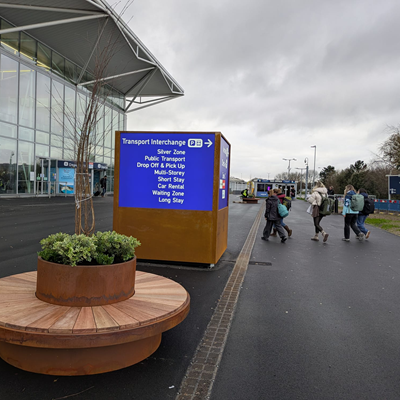 Corten Steel Terrace Furniture Range